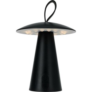 Product detail of Stolní venkovní přenosná LED lampa Boise, černá, USB, 15 x 17 cm, plast