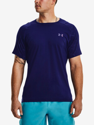 Product detail of Pánské tričko Under Armour  Rush Emboss SS-BLU XS