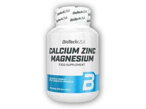 Product detail of BioTech USA Calcium Zinc Magnesium 100 tablet