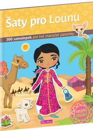 Product detail of Šaty pro Lounu - 300 samolepek pro tvé české panenky - Julie Camel