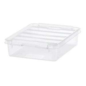 Product detail of SmartStore Úložný box s bílými klipy Classic, 1 l, 1 l