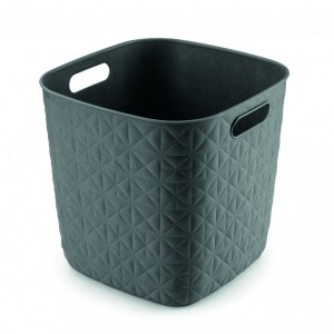 Product detail of Curver Košík Softex kostka, tmavě šedá