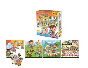 Product detail of Můj den: Puzzle set 3 v 1