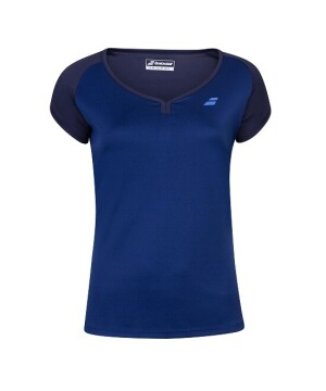 Product detail of Babolat Play Cap Sleeve Top modrá