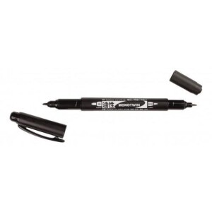 Product detail of Tombow Oboustranný fineliner Mono Twin - černý