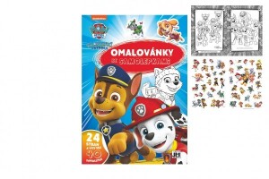 Product detail of Tlapková patrola - Omalovánky A4+, 1.  vydání - různí