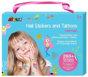 Product detail of Avenir Nálepky na nehty a tetování - Mořská panna