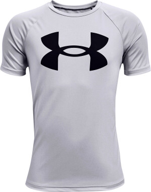Product detail of Chlapecké tričko Under Armour  Tech Big Logo SS Grey S