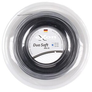 Product detail of Exon Duo Soft tenisový výplet 200 m černá-stříbrná