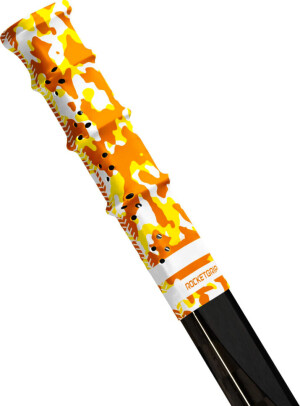 Product detail of Koncovka na hokejku RocketGrip  Hole Camo Grip Yellow