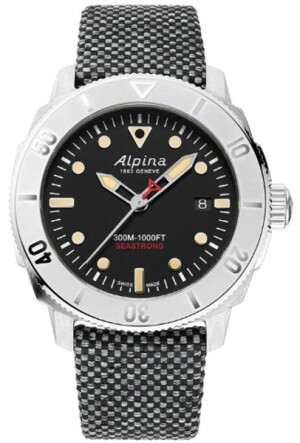 Product detail of Alpina Seastrong Diver 300 Automatic Calanda Limited Edition AL-525BBG4VR6
