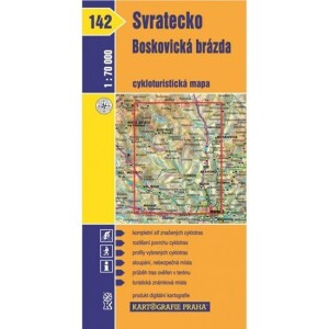 Product detail of 1: 70T(142)-Svratecko, Boskovická brázda (cyklomapa)