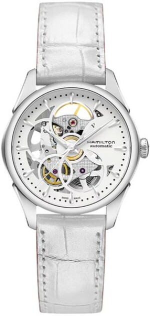 Product detail of Hamilton Jazzmaster Skeleton Lady Auto H32405811