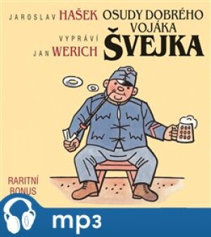 Product detail of Osudy dobrého vojáka Švejka, mp3 - Jaroslav Hašek