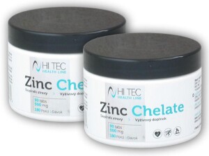 Product detail of Hi Tec Nutrition 2x Health Line Zinc Chelate 500mg 90 tablet