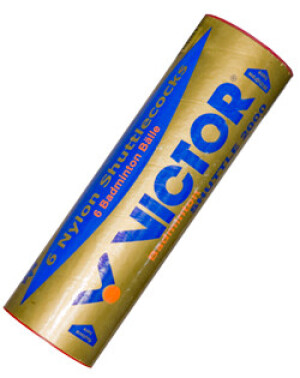 Product detail of Badmintonové míče Victor  Nylon Shuttle 2000 Gold - Yellow (6 Pack)  červený proužek (do 14°C)