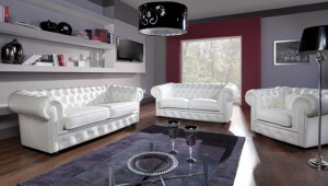 Product detail of Pyka Kožená sedací souprava CHESTERFIELD Provedení: Sestava 3R+2+1