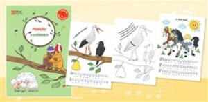 Product detail of Hudební omalovánky – Písničky o zvířátkách - Eva Šašinková