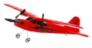 Product detail of FX PIPER J-3 CUB RC letadlo 2 kanály 2,4 GHz červená