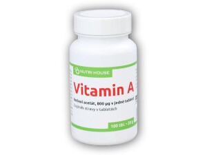 Product detail of Nutri House Vitamín A 800mcg 100 tablet