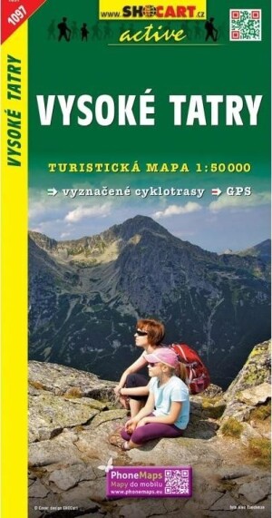 Product detail of SC 1097 Vysoké Tatry 1:50 000