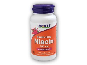 Product detail of NOW Foods Niacin bez vedlejšího účinku zčervenání 250mg 90 kapslí