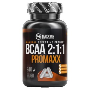 Product detail of MaxxWin BCAA PROMAXX 2:1:1 240 kapslí