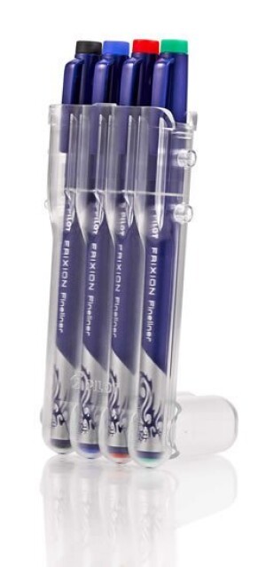 Product detail of PILOT FriXion Fineliner, EVOLUTIVE set 4 barvy, BASIC