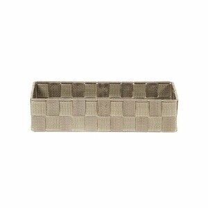 Product detail of Compactor Úložný organizér do zásuvky Compactor TEX - košík L, 130 x 12 x 7 cm, Taupe (šedo-béžový), L
