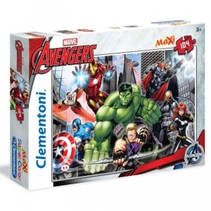 Product detail of Clementoni Puzzle Maxi - Avengers, 104 dílků - Clementoni