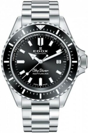 Product detail of EDOX Skydiver Neptunian Automatic 80120-3NM-NIN