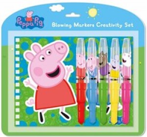 Product detail of JIRI MODELS Set s foukacími fixy a notesem Peppa Pig