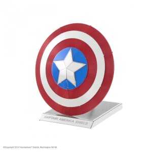 Product detail of Piatnik Metal Earth Marvel Captain America Shield