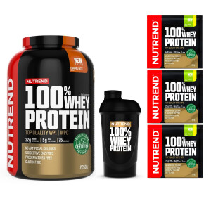 Product detail of Nutrend 100% Whey Protein 2250 g bílá čokoláda - kokos