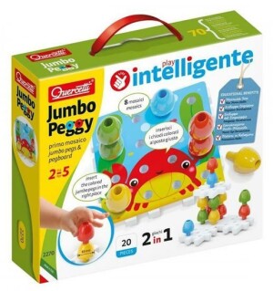 Product detail of Jumbo Peggy jumbo pegs &amp; pegboard - mozaika s velkými kolíčky, 1.  vydání