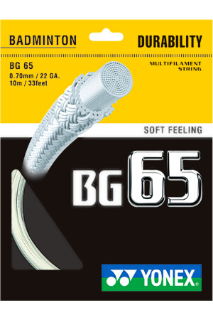 Product detail of Yonex BG 65 Ti 10m