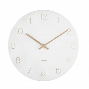 Product detail of Karlsson 5788WH designové nástěnné hodiny, pr. 30 cm