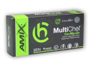 Product detail of Amix ChelaZone MultiChel Calcium + Magnesium + Zinc 90 Vcps
