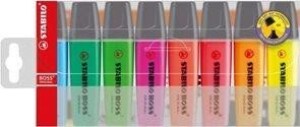 Product detail of Zvýrazňovač STABILO Zvýrazňovač BOSS ORIGINAL, sada 8 ks v pouzdru