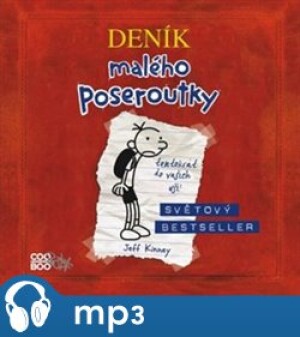 Product detail of Deník malého poseroutky, mp3 - Jeff Kinney