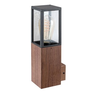 Product detail of Rabalux 7195 venkovní nástěnná lampa s dřevěnými  prvky Wales