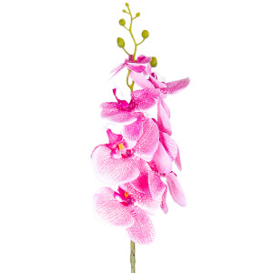 Product detail of Umělá Orchidej tm. růžová, 86 cm