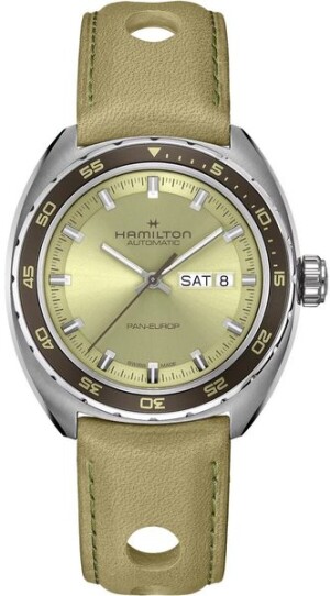 Product detail of Hamilton American Classic Pan Europ Day Date Auto H35445860