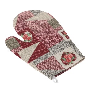 Product detail of Bellatex Chňapka EMA Patchwork bordó, 18 x 28 cm