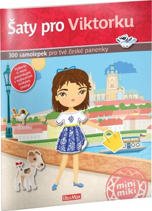 Product detail of Šaty pro Viktorku - 300 samolepek pro tvé české panenky - Ema Potužníková