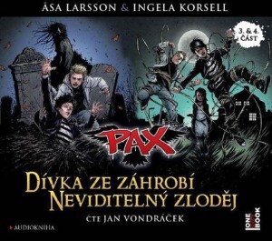 Product detail of Pax 3 &amp; 4 Dívka ze záhrobí &amp; Neviditelný zloděj - CDmp3 (Čte Jan Vondráček) - Åsa Larsson
