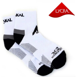 Product detail of Ponožky Karakal  Socks X2+ Men Ankle White/Black-41-47