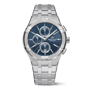 Product detail of Maurice Lacroix Aikon Quartz Chronograph AI1118-SS002-430-1