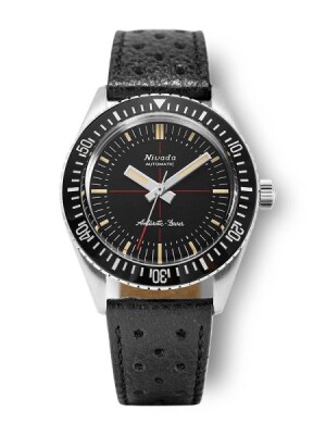 Product detail of Nivada Grenchen Antarctic Diver 32044A17 - Black Racing strap