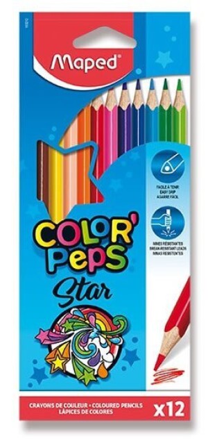 Product detail of Maped - Pastelky trojhranné Color´ Peps 12 ks